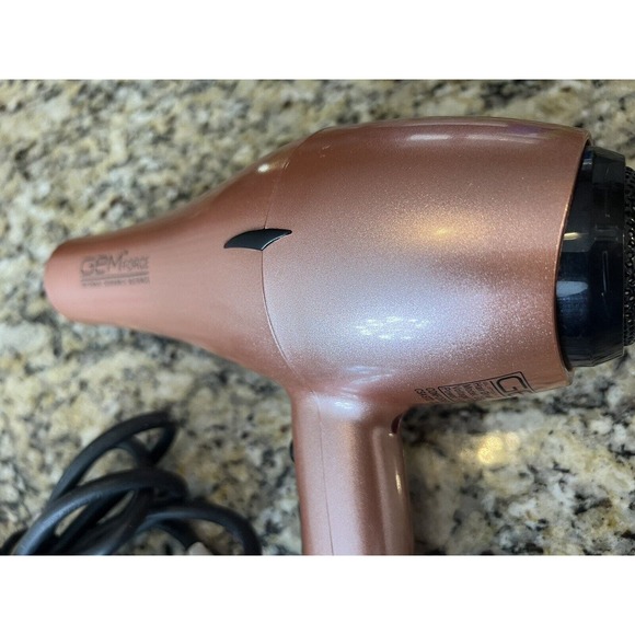 GEM Force Intense Ionic Ceramic Science Hair Dryer, PINK - Picture 3 of 12